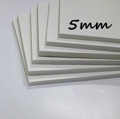 Cartón pluma blanco 5mm (21x29,7cm)