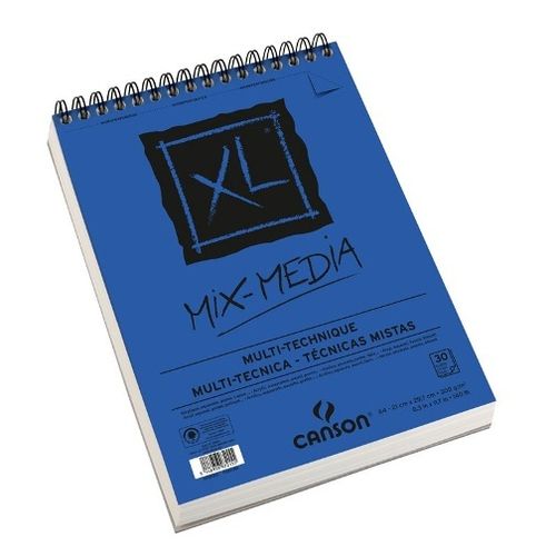 Bloc Canson XL Mix-Media 30h A4 300gr