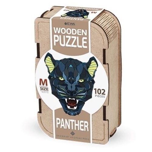 Puzzle EWA Pantera 102pz caja de madera
