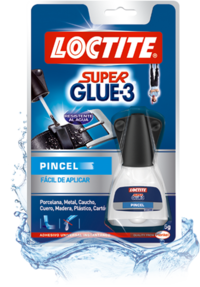 Loctite super glue-3 pincel 5 gr.