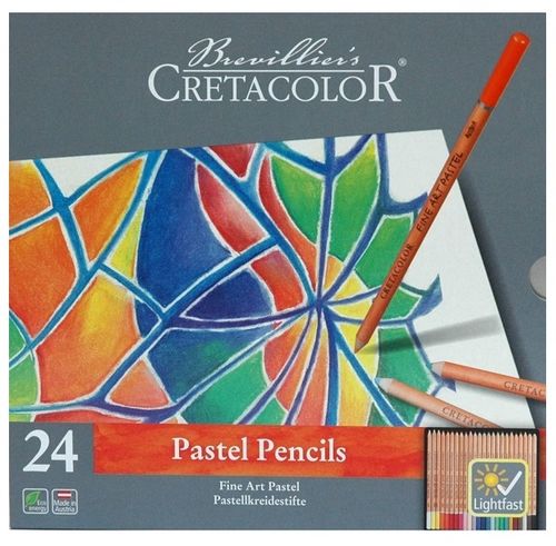 Caja de 24 lápices pastel Cretacolor 470 24