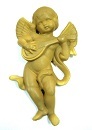 Angel musical poliuretano 30x17cm Ref.784