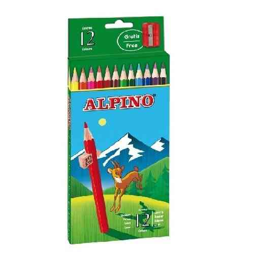 12 Lapices colores Alpino Classic