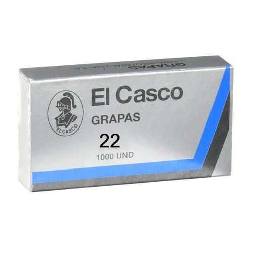 Caja de grapas El Casco 22