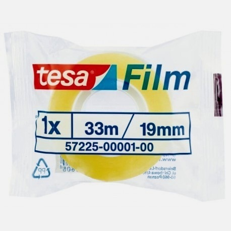 Cinta adhesiva Tesa 33m x 19mm