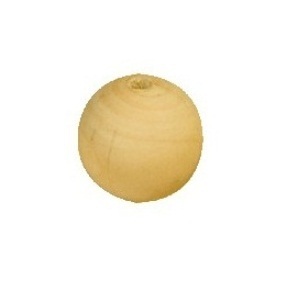 Bolas de madera natural 15 mm