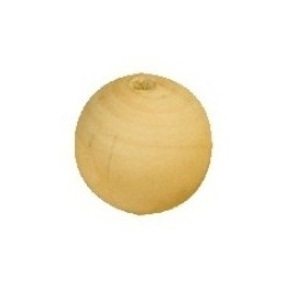 Bolas de madera natural 18 mm