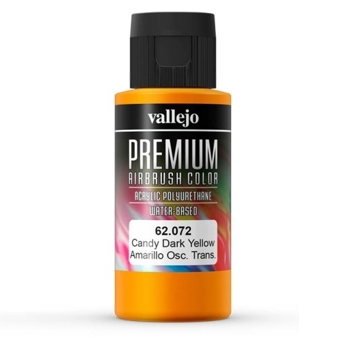 Premium Vallejo 62072 Amarillo Oscuro Candy
