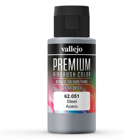 Premium RC Color Vallejo 62051 Acero 60ml