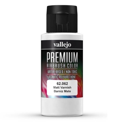 Barniz mate Premium Vallejo 60ml  (62062)