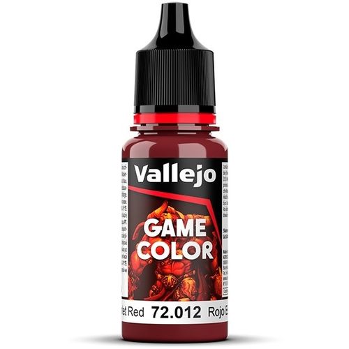 Game color Vallejo 72012 Rojo Escarlata