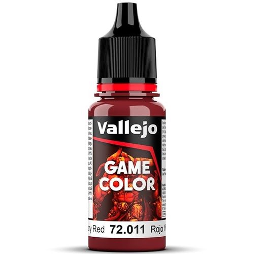 Game color Vallejo 72011 Rojo Visceral