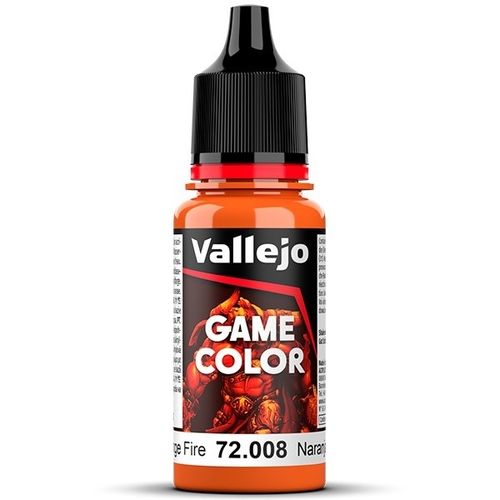 Game color Vallejo 72008 Naranja Fuego