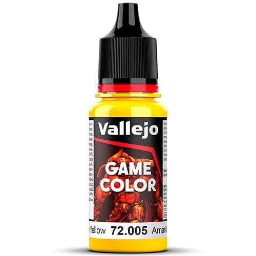 Game color Vallejo 72005 Amarillo Lunar