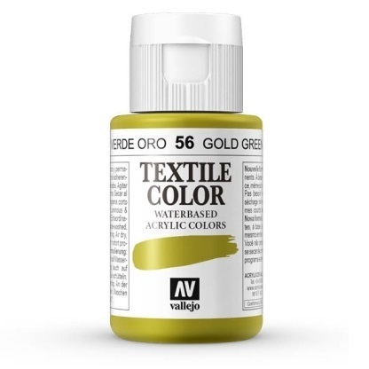 Textile Color Vallejo 56 Verde Oro