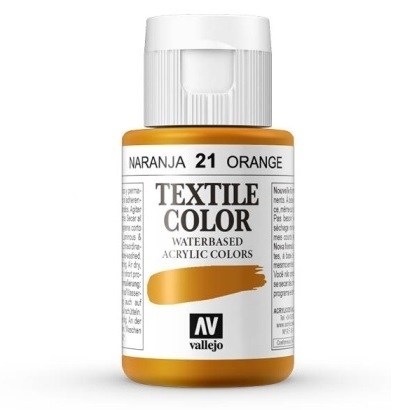 Textile Color Valllejo 21 Naranja Vivo