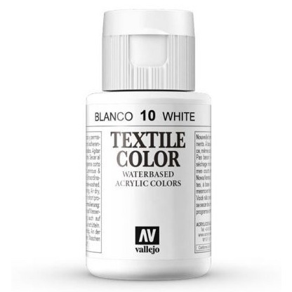 Textile Color Vallejo 10 Blanco Opaco