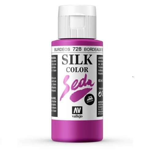 Silk Color 728 Burdeos
