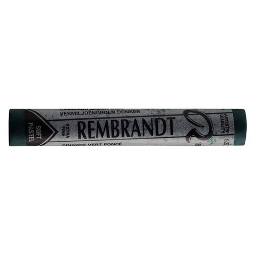 Pastel REMBRANDT 627.5 Verde Cinabrio Osc.