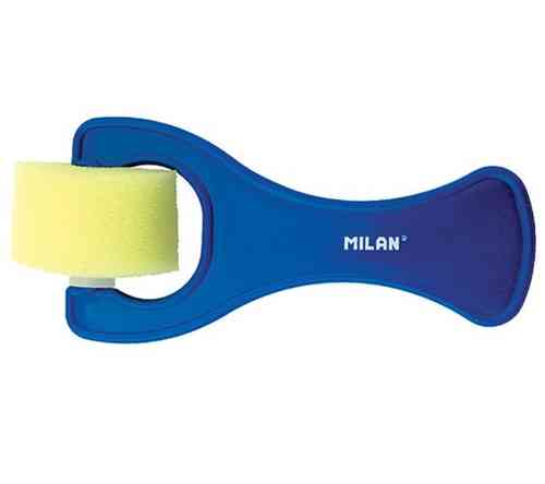 Rodillo esponja liso MILAN 25 mm