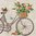 Servilleta M-28 "Bicicleta con Flores"