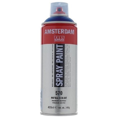 Spray Acrílico Amsterdam 570 Azul Ftalo