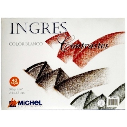 Bloc Ingres Michel 40h. Blancas 90gr. A4