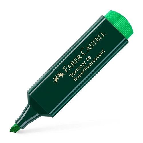 Rotulador Fluor Textliner Faber 63 Verde