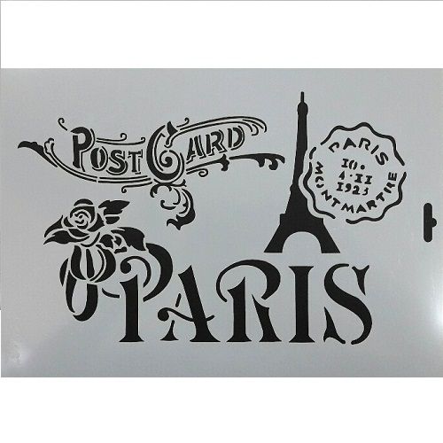 Plantilla Cadence 21x30cm "Paris Postcard"