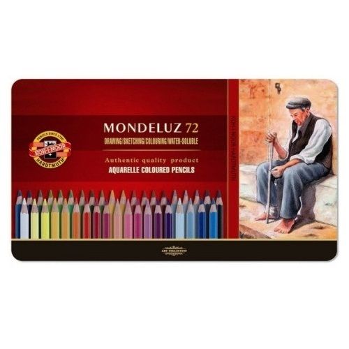 Mondeluz Koh-i-Noor 72 lápices acuarelables