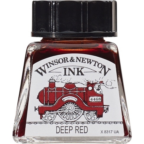 Tinta Winsor & Newton 227 Rojo Oscuro 14ml