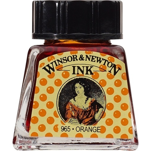 Tinta Winsor and Newton 449 Naranja 14ml