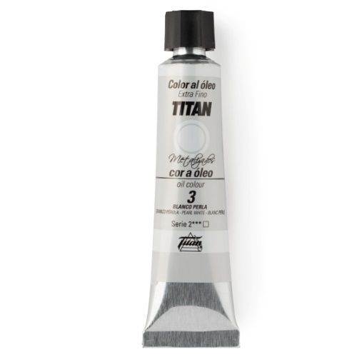 Óleo Titan Extrafino 20cc 3 Blanco Perla