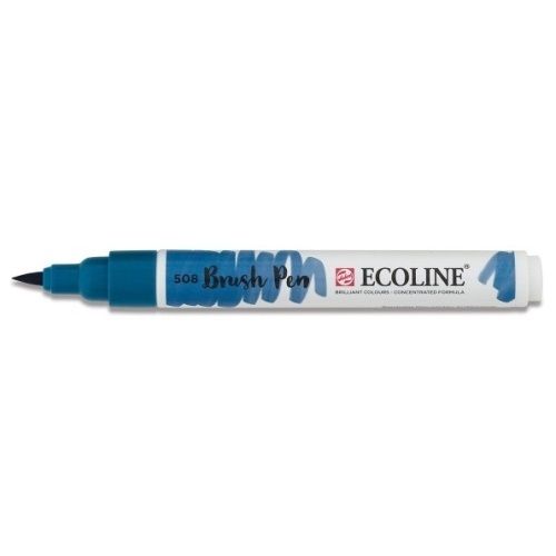 Ecoline Brush Pen 508 Azul Prusia