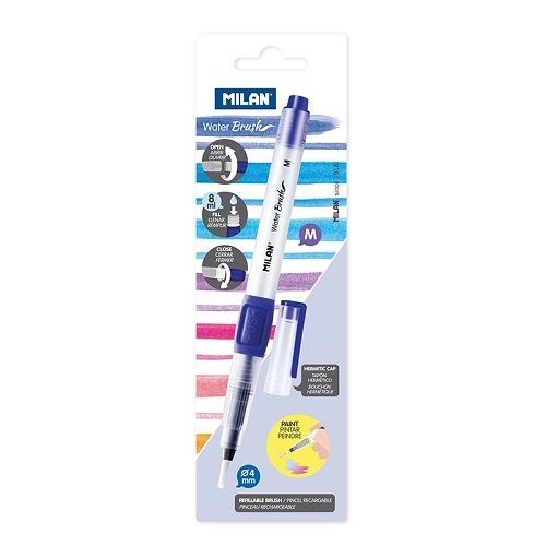 MILAN rechargeable brush round tip 4mm