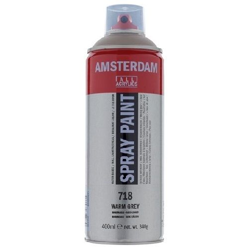 Spray Acrílico Amsterdam 718 Gris cálido