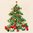 Servilleta M86 "Christmas Tree"