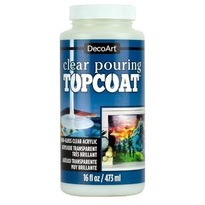 Clear Pouring TOPCOAT Decoart DS134 236ml