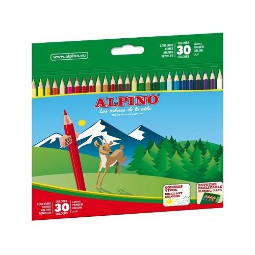 30 Lápices colores Alpino Classic