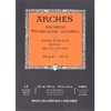 Bloc acuarela Arches 29,7x42cm 12h 300g Gru