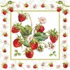 Servilleta M127 "Fresh Strawberries"