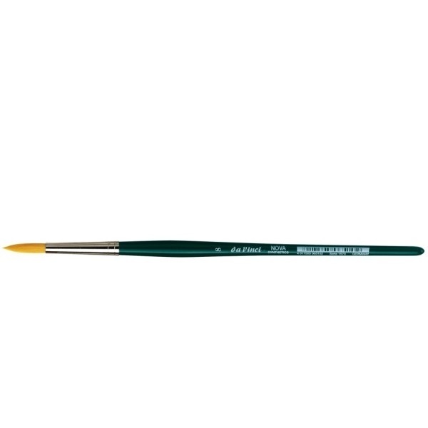 Cepillo de fibra sintética líneas de escuela y hobby Serie 1570 Da Vinci NOVA Tamaño 10/0 