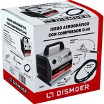 Juego Aerógrafo + Compresor D-40 Dismoer