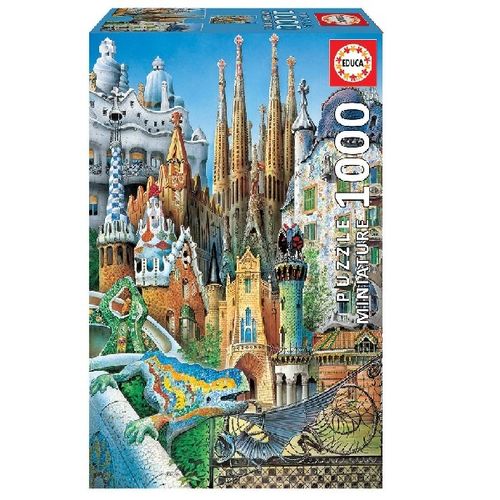 Puzzle Educa 1000pz "Collage Gaudi"