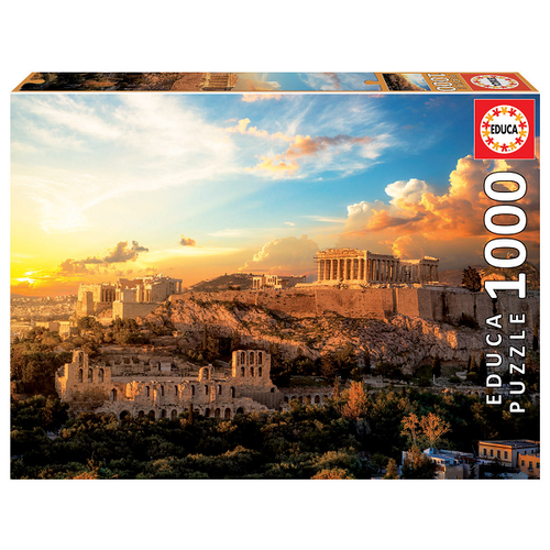 Puzzle Educa 1000pz "Acrópolis de Atenas"