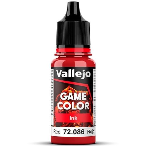 Tinta Game Color Vallejo 72086 Rojo