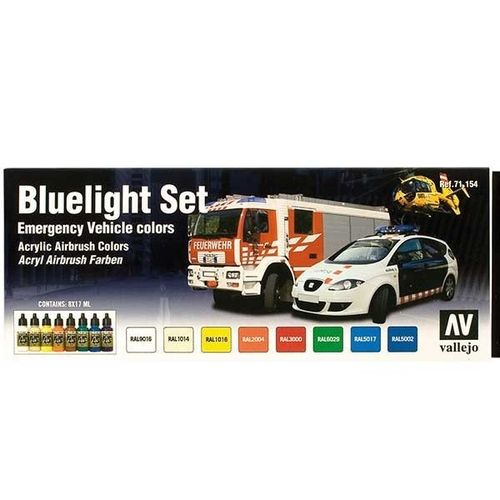 Set Model Air Vallejo Bluelight  71154