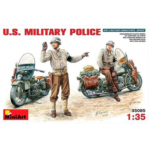 Miniart Policias Militares Estados Unidos