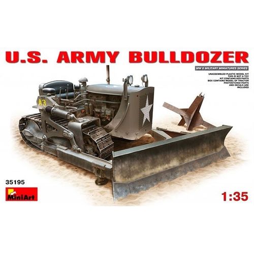 Miniart Bulldozer del ejercito de EE.UU
