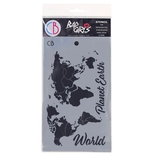 Plantilla CIAO BELLA MSB026 World Map